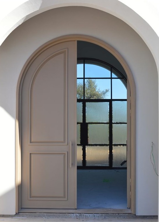 Double Steel Door – Custom Residential Project