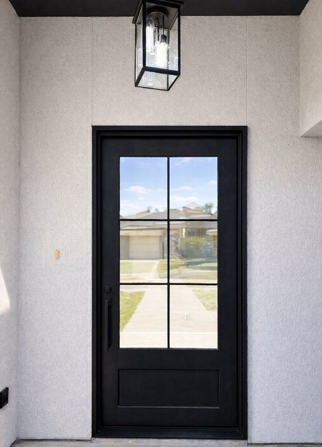 Steel Entry Door – Custom Fit Installation