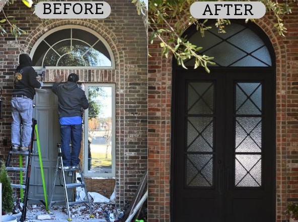Before & After – Entryway Transformation